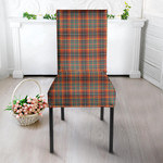 1sttheworld Dining Chair Slip Cover - Innes Ancient Tartan Dining Chair Slip Cover A7 | 1sttheworld