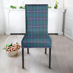 1sttheworld Dining Chair Slip Cover - Douglas Modern Tartan Dining Chair Slip Cover A7 | 1sttheworld