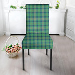 1sttheworld Dining Chair Slip Cover - Kennedy Ancient Tartan Dining Chair Slip Cover A7 | 1sttheworld