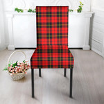 1sttheworld Dining Chair Slip Cover - Wallace Hunting Red Tartan Dining Chair Slip Cover A7 | 1sttheworld