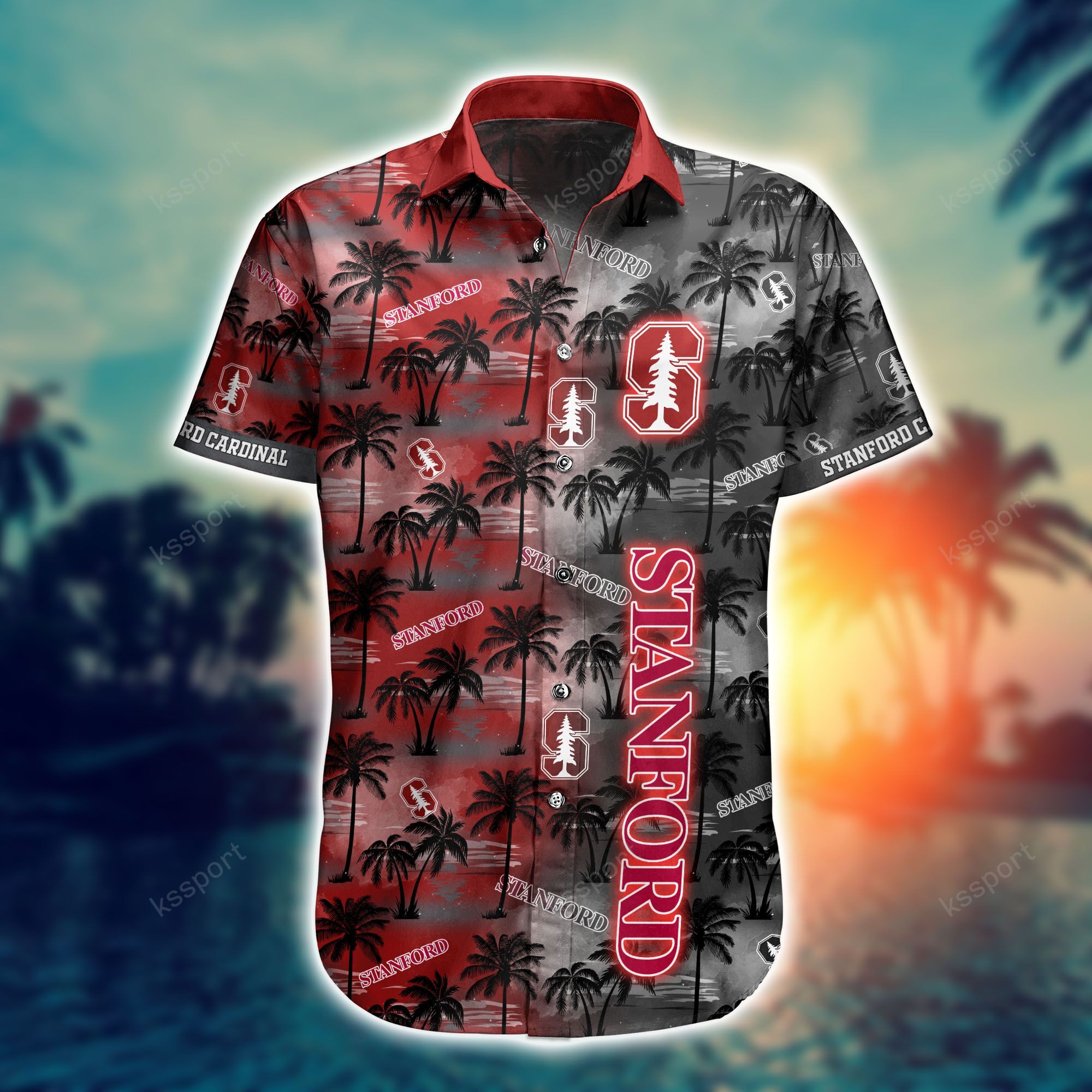Hawaiian shirt and shorts is a great way to look stylish at a beach party 22