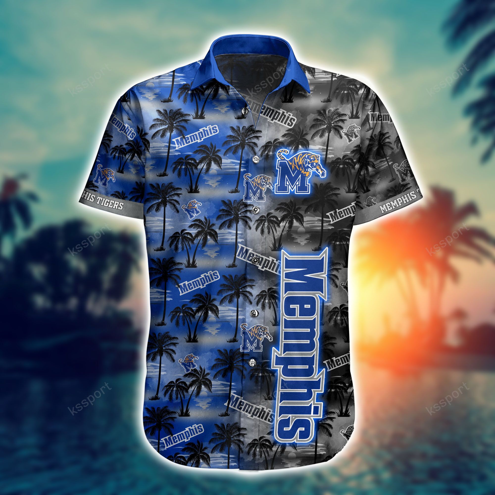 Hawaiian shirt and shorts is a great way to look stylish at a beach party 75