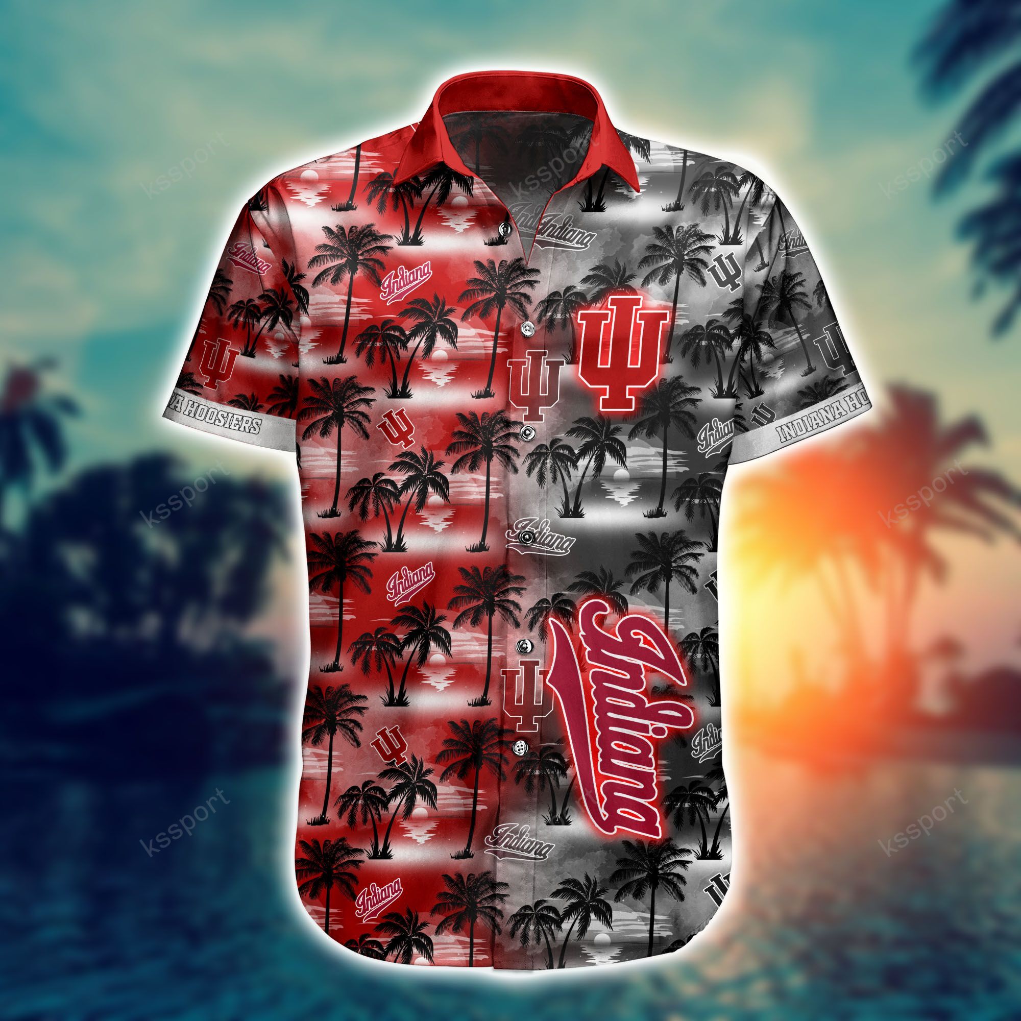 Hawaiian shirt and shorts is a great way to look stylish at a beach party 68