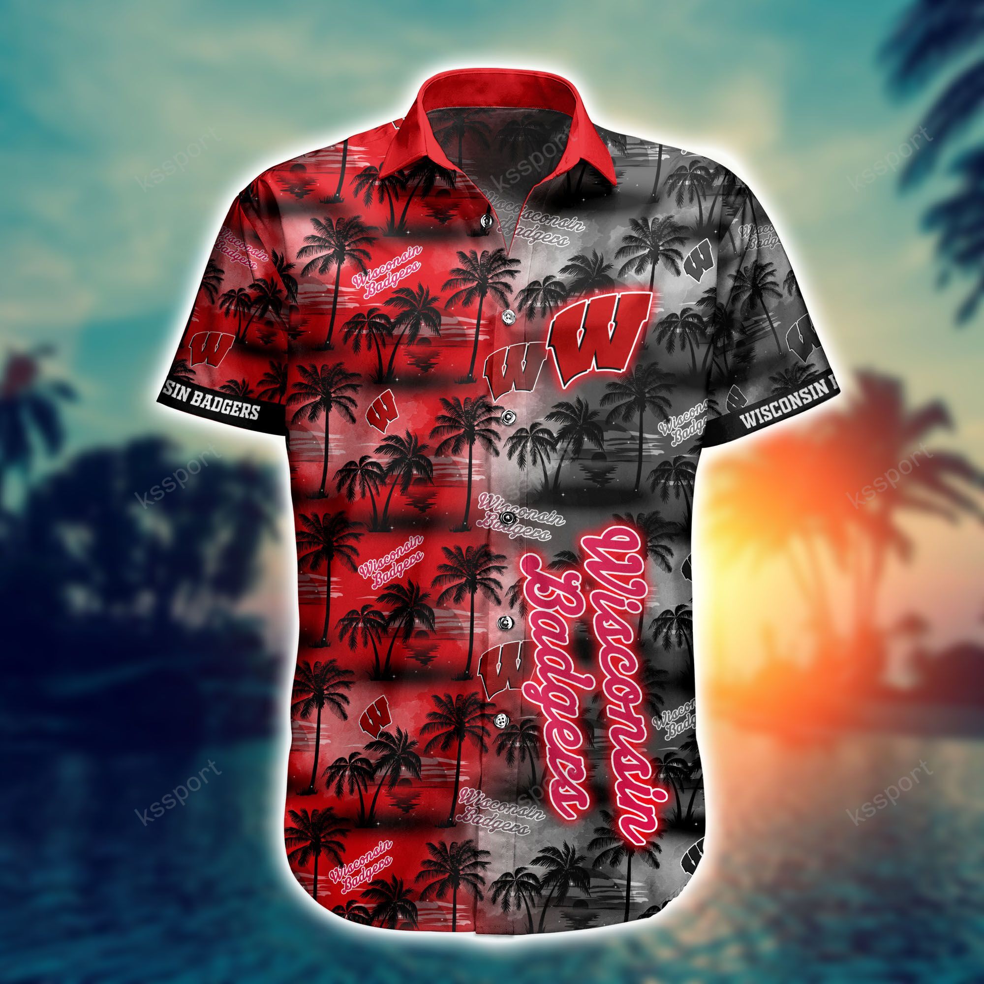 Hawaiian shirt and shorts is a great way to look stylish at a beach party 112