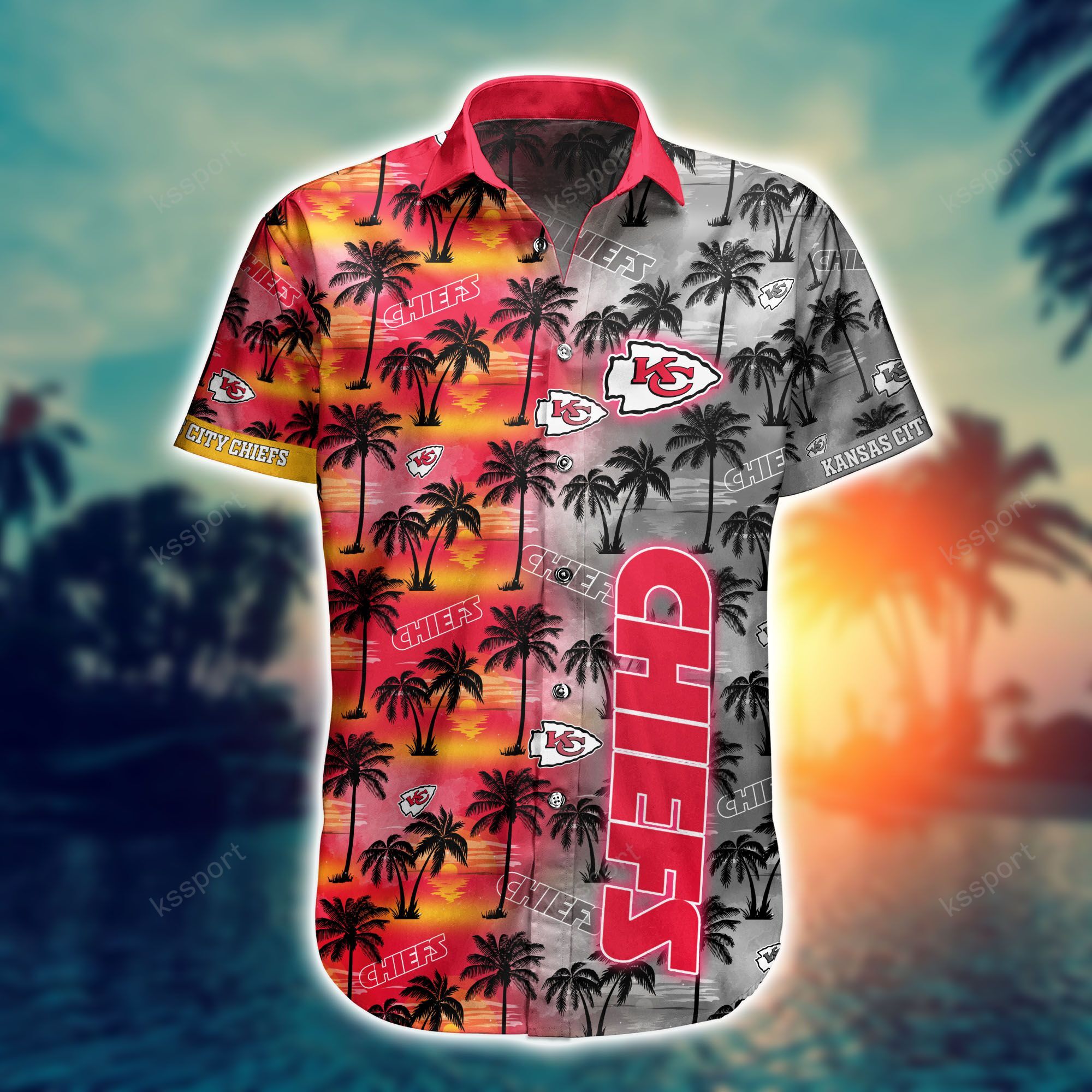 Hawaiian shirt and shorts is a great way to look stylish at a beach party 35