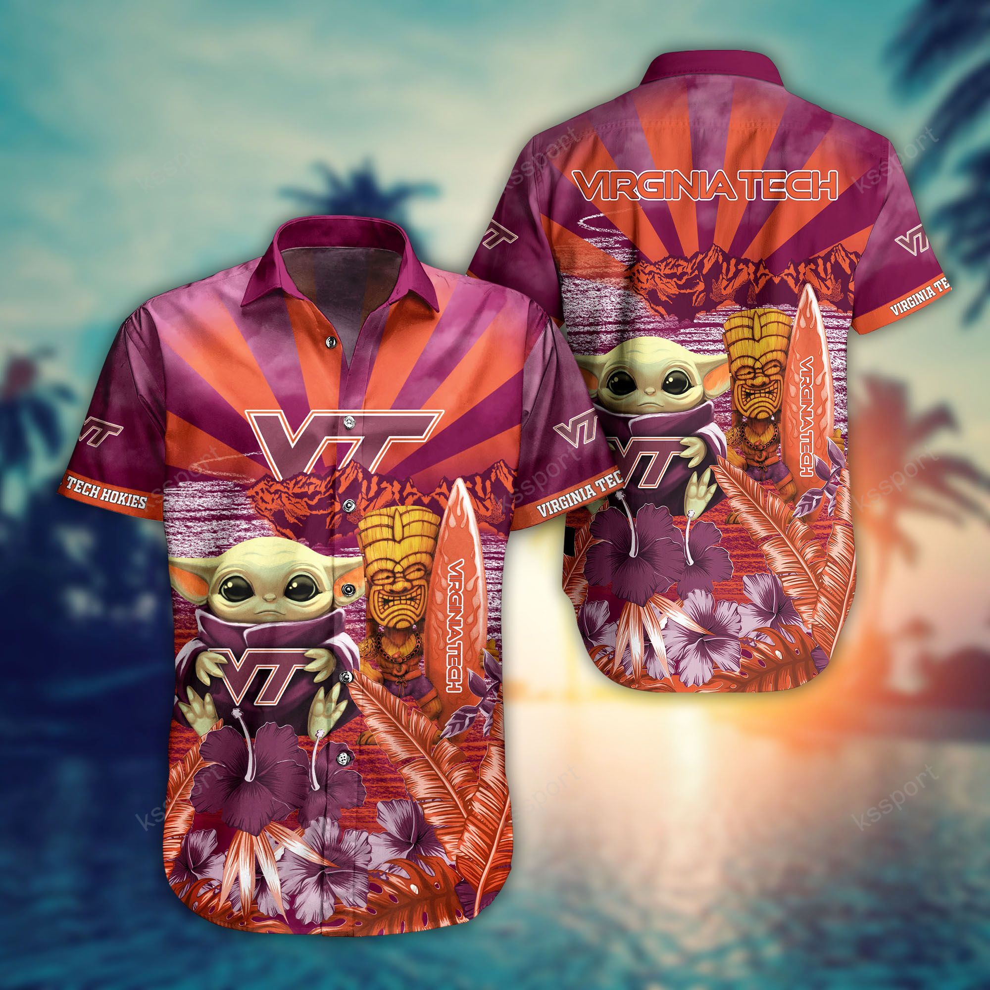 Choose a Hawaiian shirt that suitable for your shorts 58
