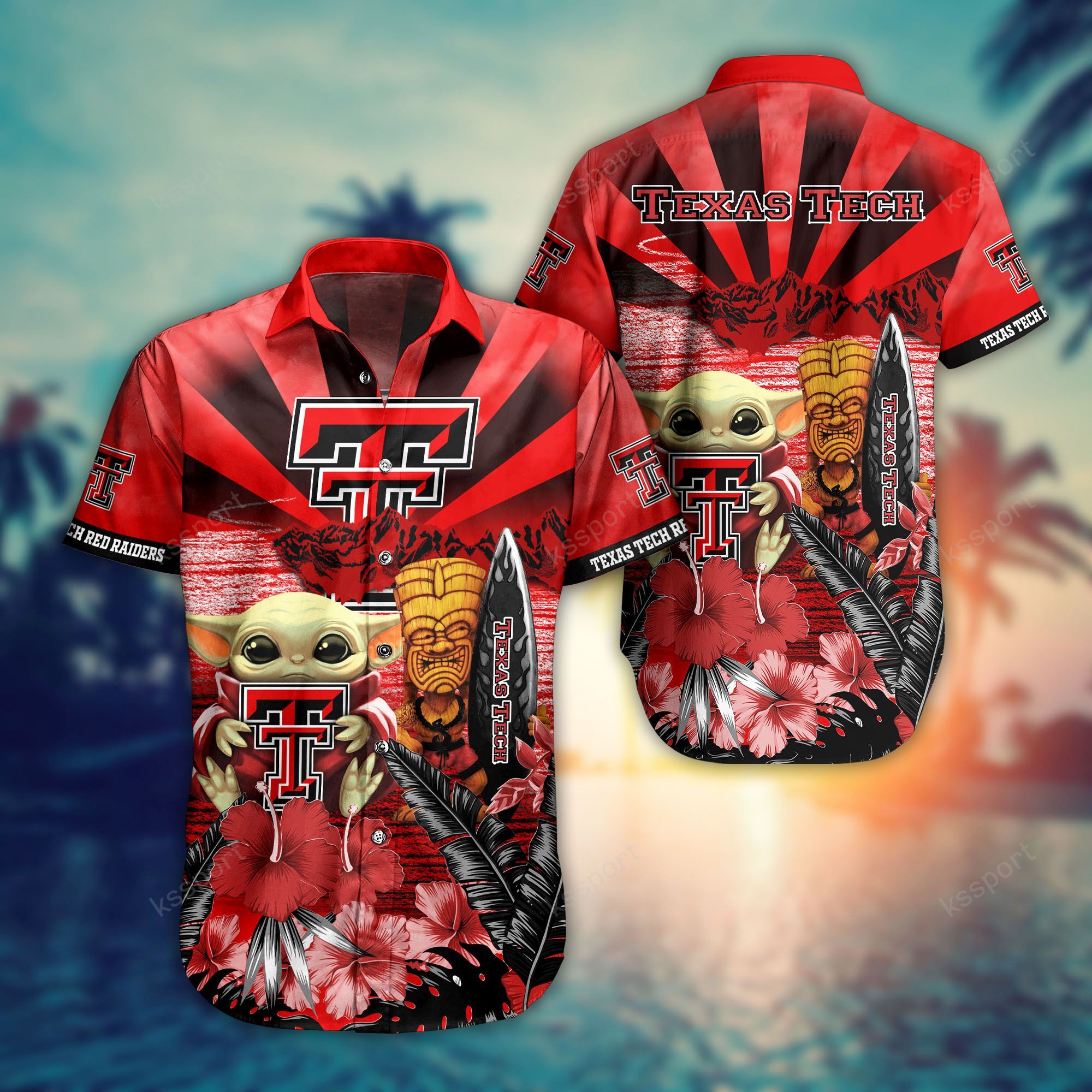 Choose a Hawaiian shirt that suitable for your shorts 72