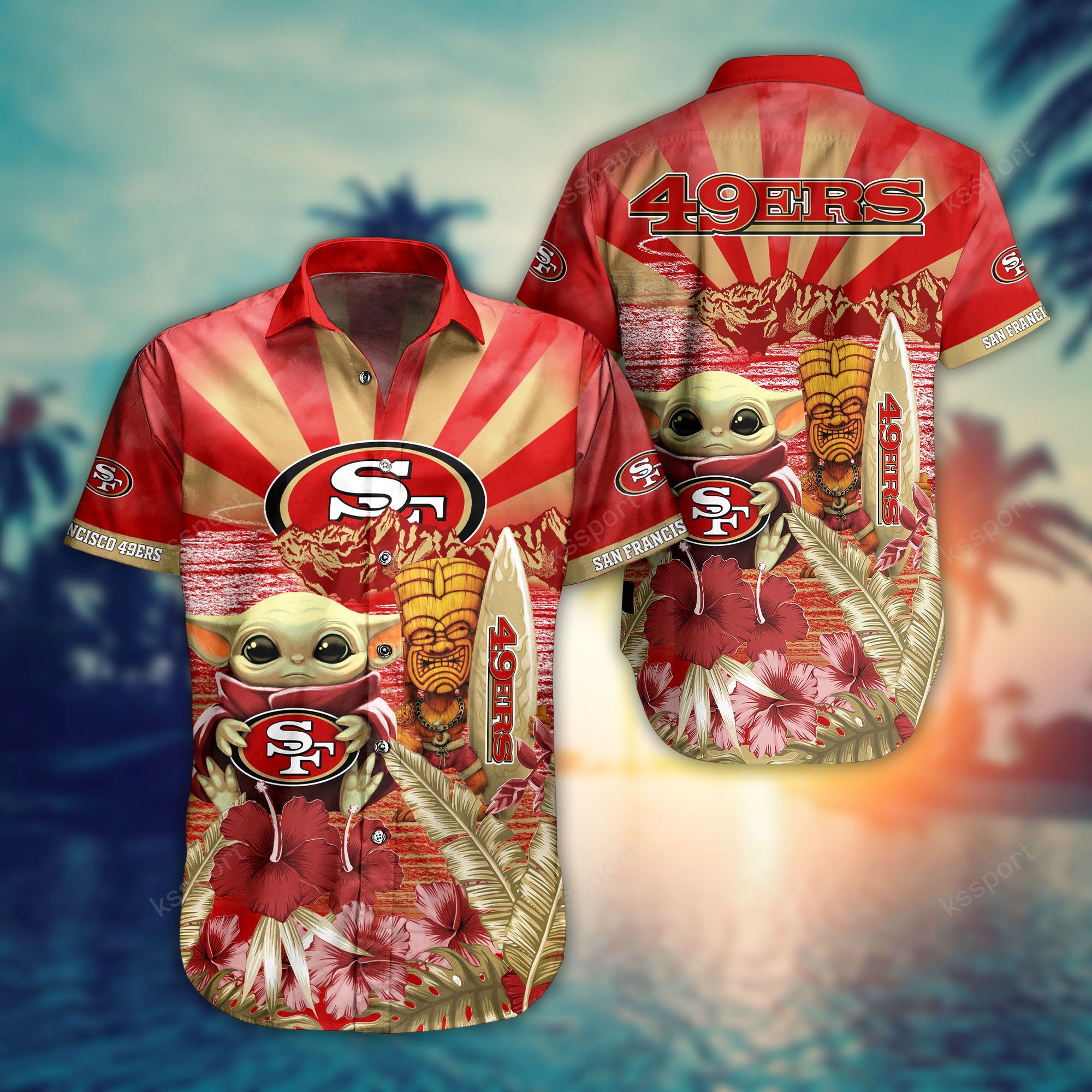 Buy Online Top 100+ Sport team Hawaiian Shirt 235
