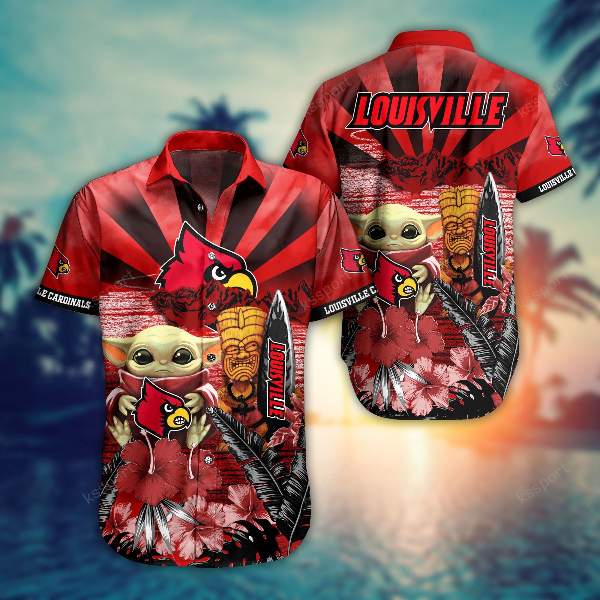 Choose a Hawaiian shirt that suitable for your shorts 14