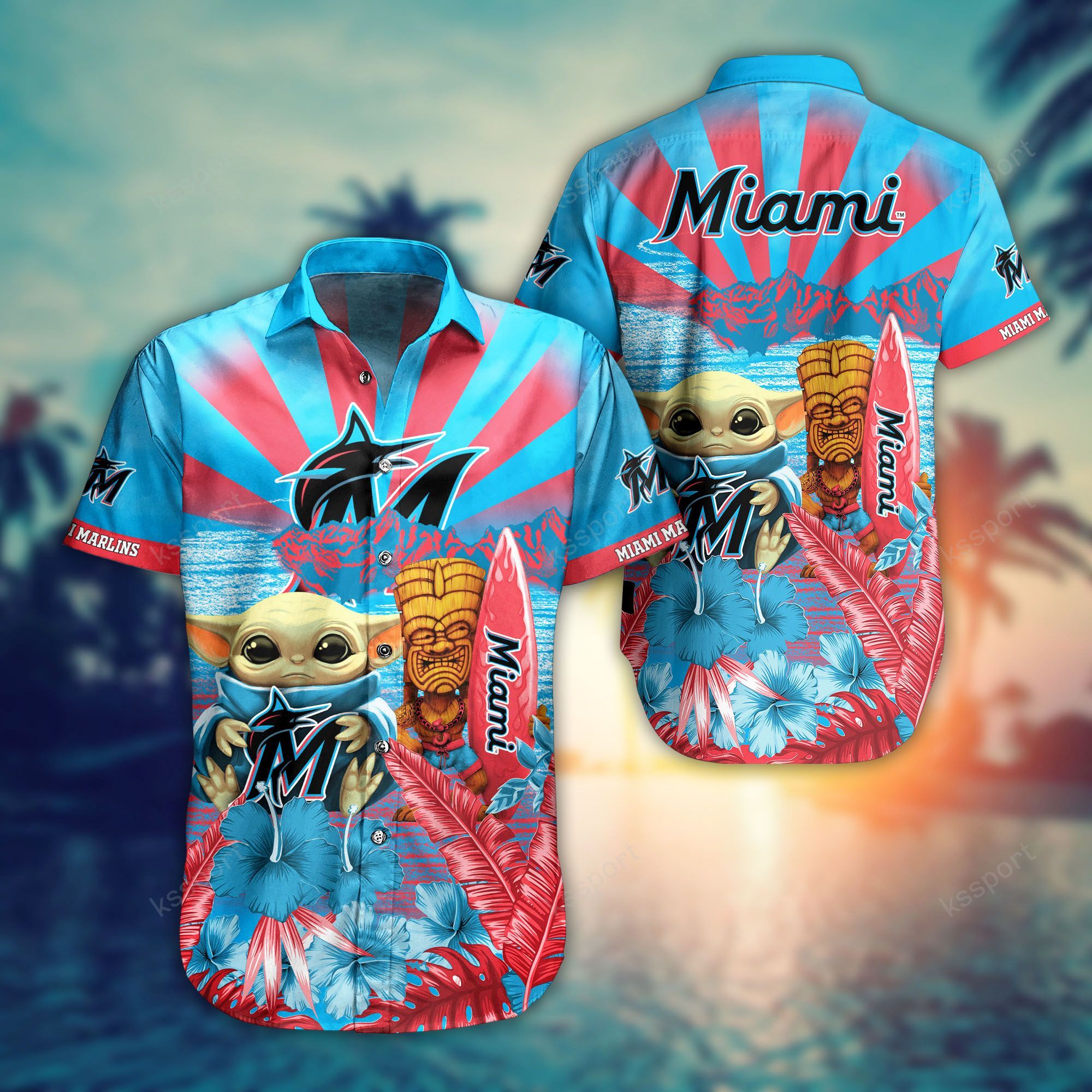 Choose a Hawaiian shirt that suitable for your shorts 85