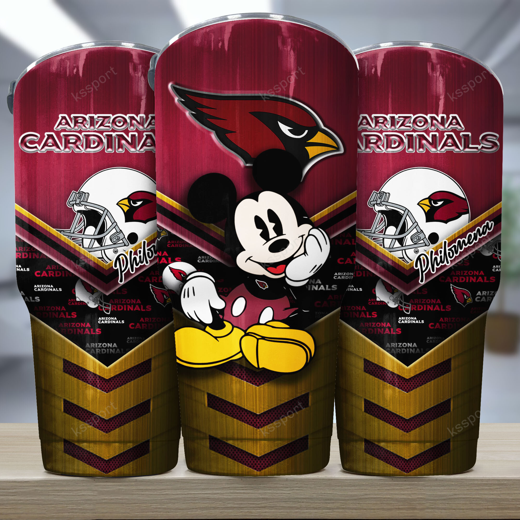 Arizona Cardinals NFL-Custom Your Name Normal Tumbler Tu28601