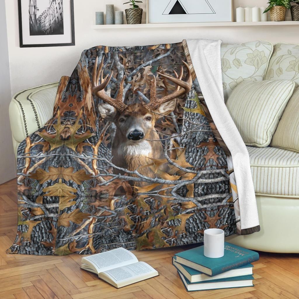 Deer Hunting Premium Blanket TN070806