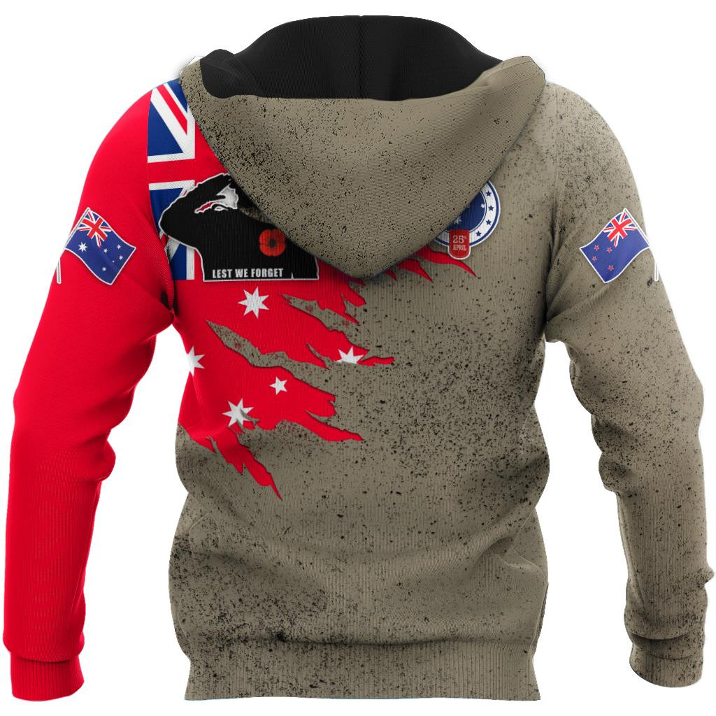 Anzac day remembrance Kiwi and Australia Veteran uniforms 3D print shirt-HC