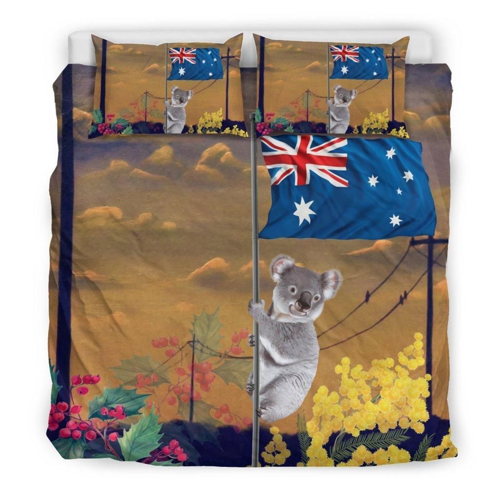 Australia Climbing Koala Bedding Set 02 K5