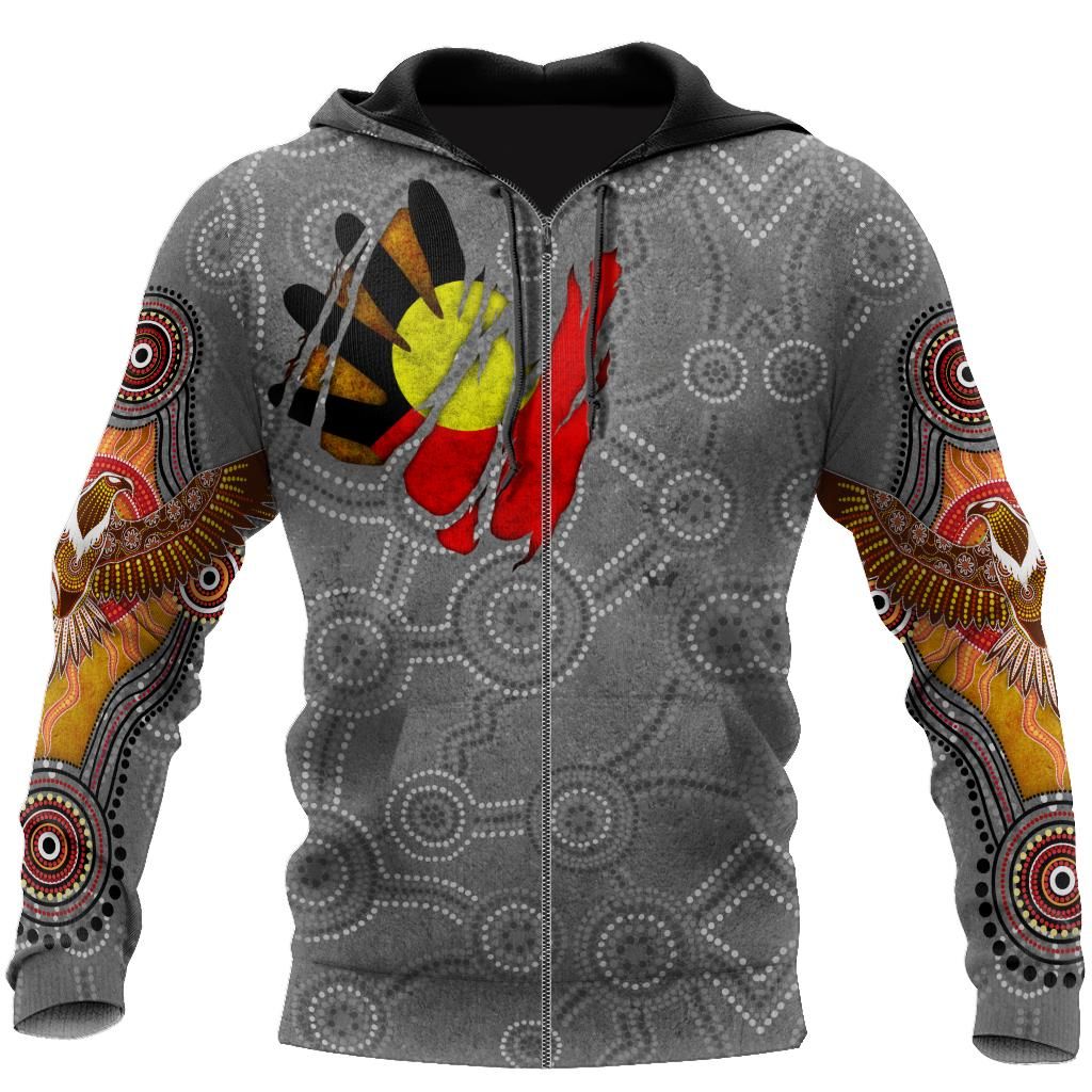 Aboriginal Australia In my heart Indigenous Painting Art 3D shirts-HC