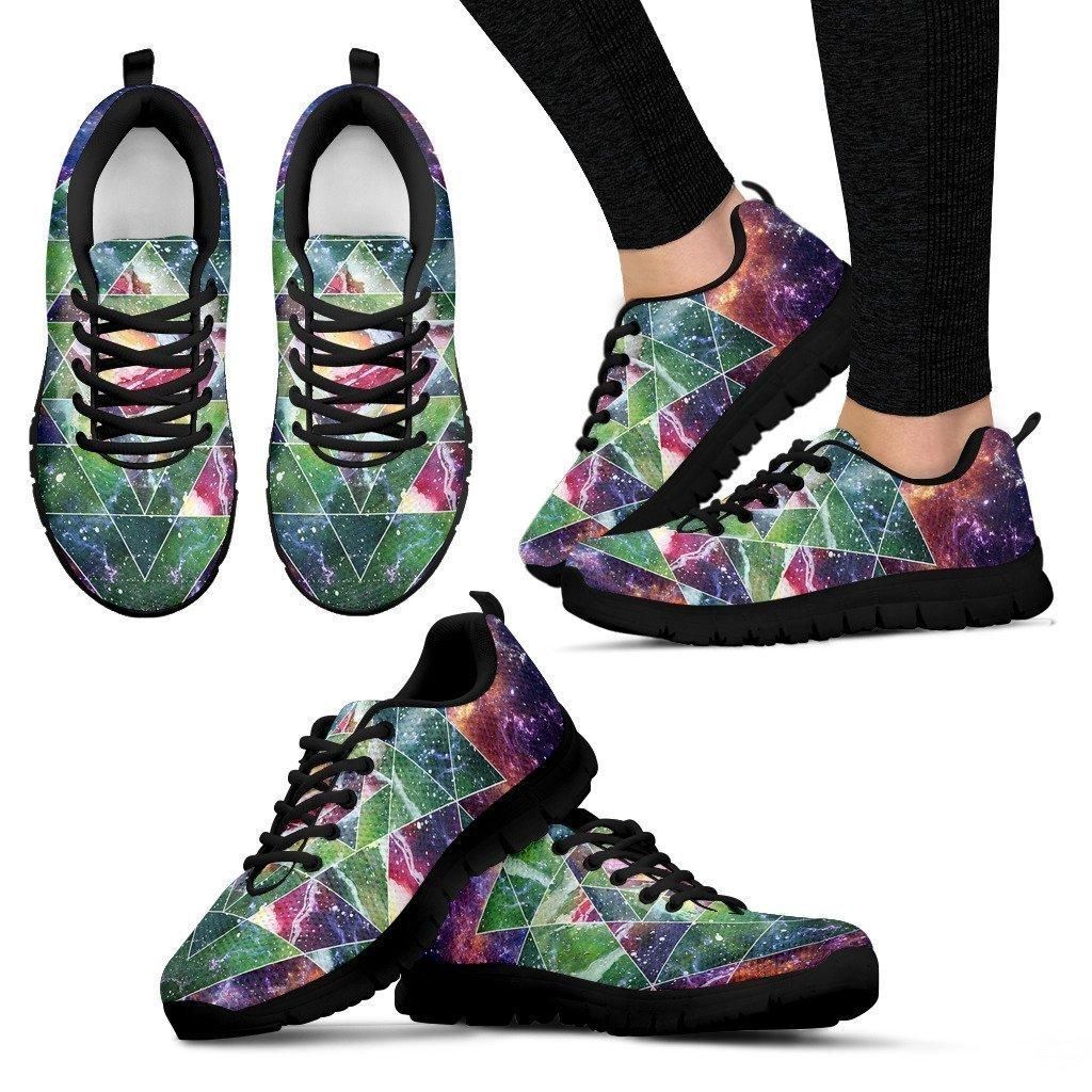 Colored universe theme Women's Sneakers