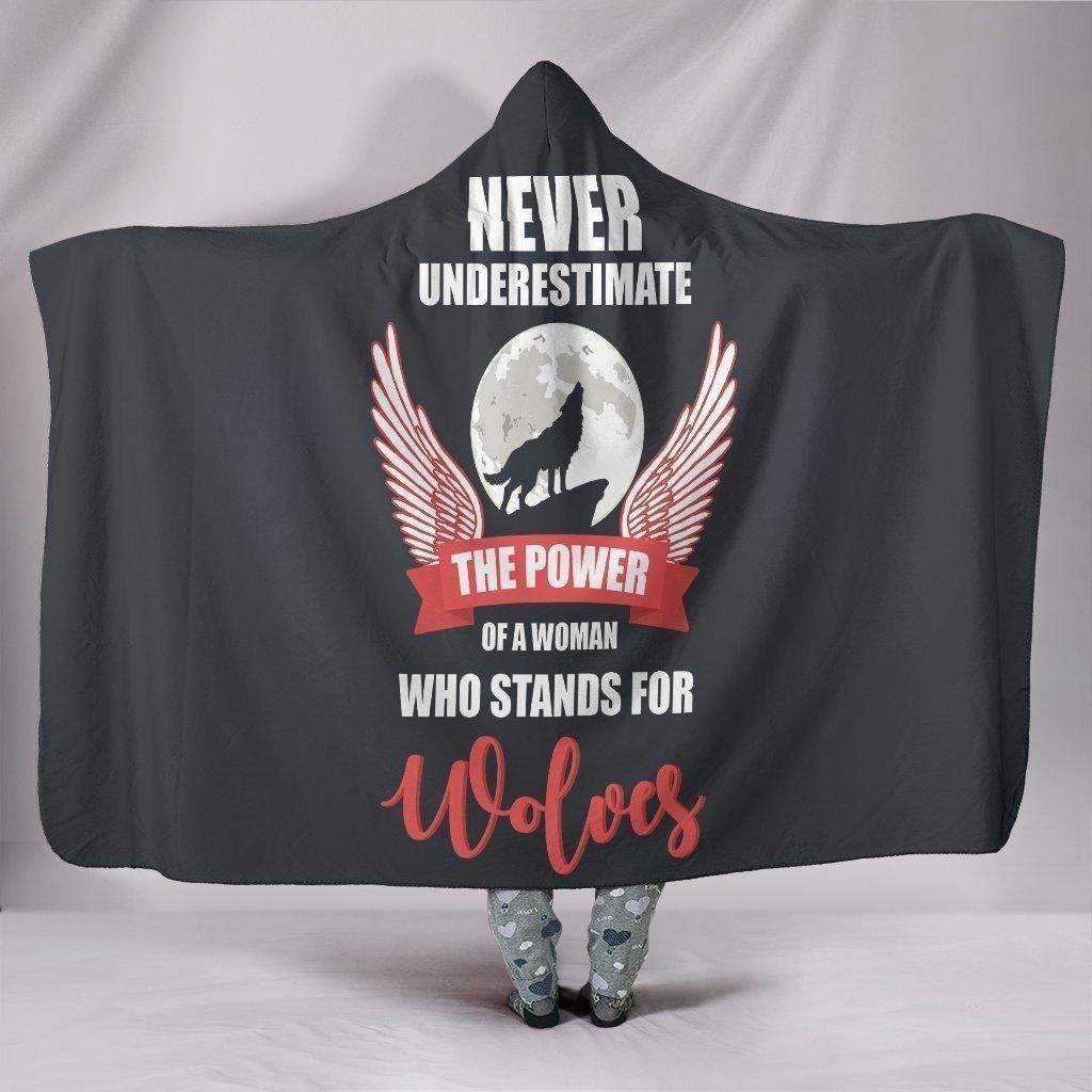 Custom Hoodie Blanket - Wolf Life