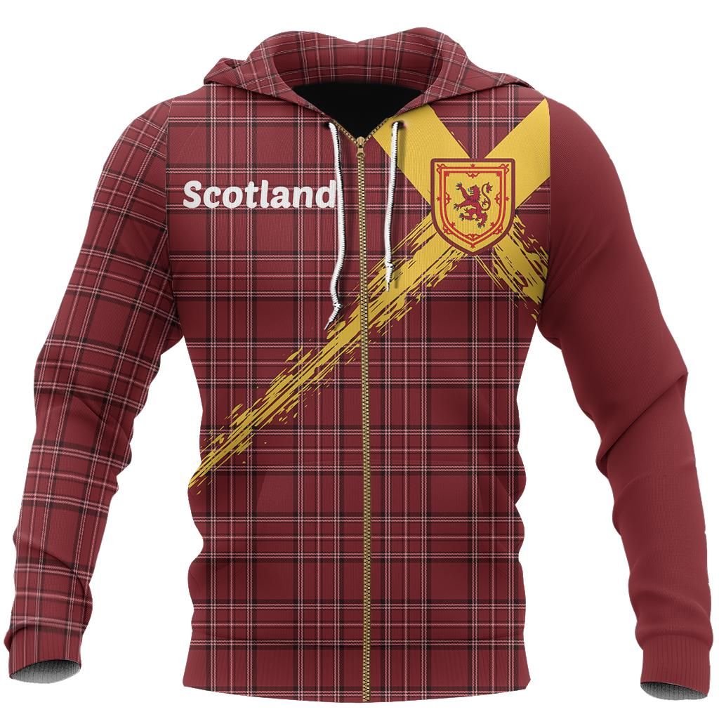 Scotland Royal Banner Celtic Thistle Hoodie NNK 1510