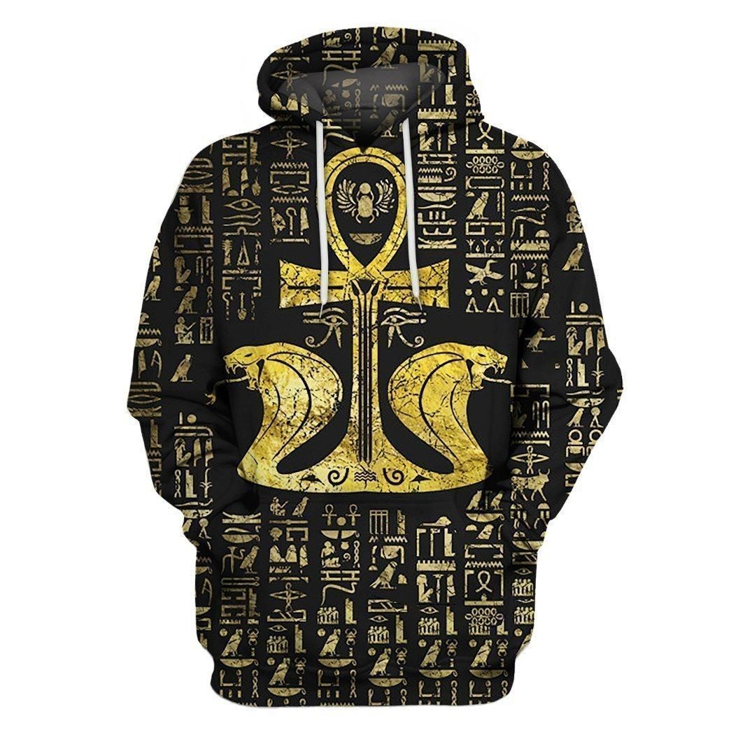 All Over Printed Egyptian Cross Ankh