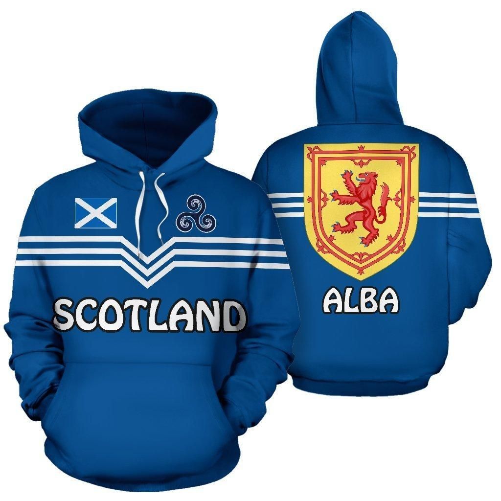 Celtic Nations - Alba Pullover Hoodie P01