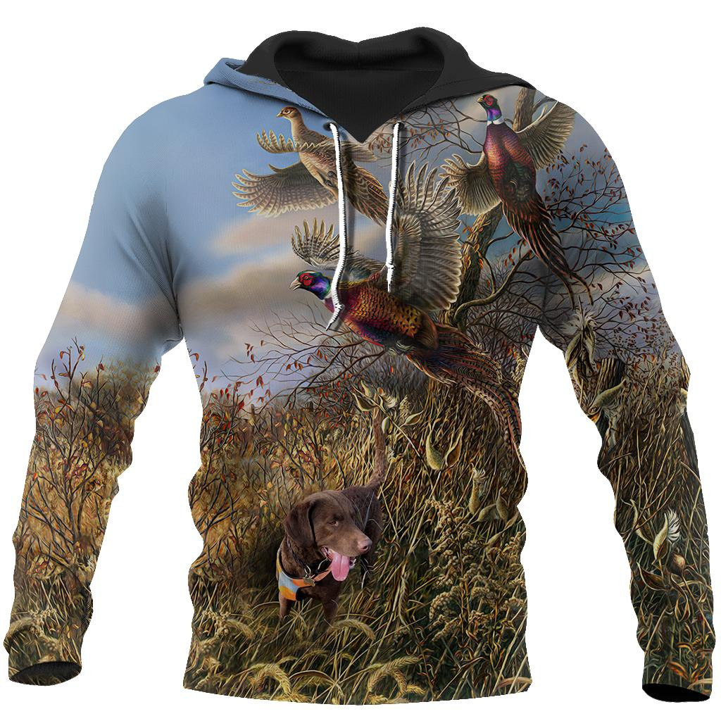 Pheasant Hunting 3D All Over Printed Shirts JJ060503