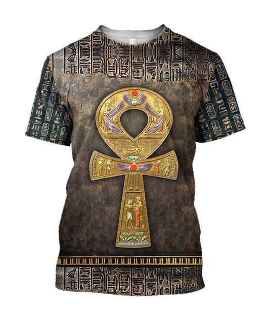 Ancient Egypt Ankh 3D All Over Printed Shirt Hoodie For Men And Women MP1001