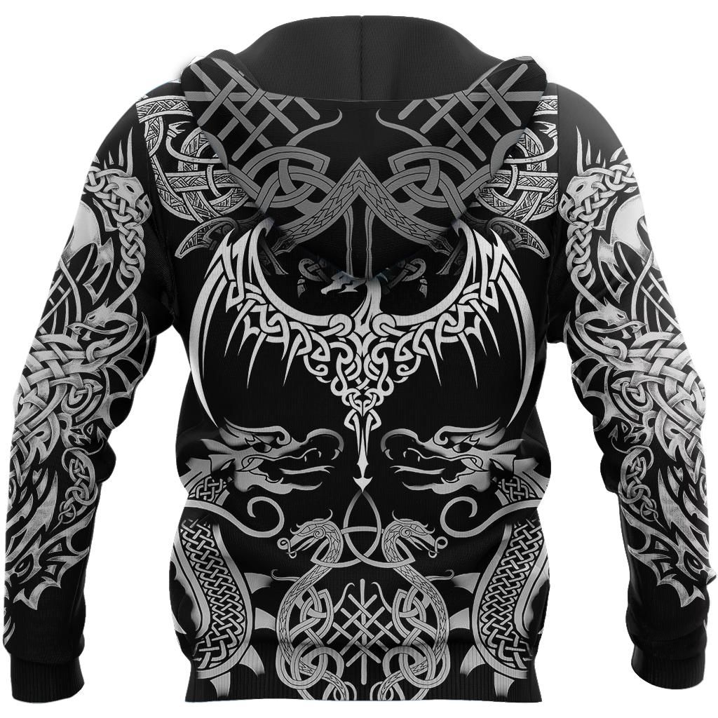Celtic Dragon Tattoo Art 3D All Over Printed Shirts Hoodie AZ020101
