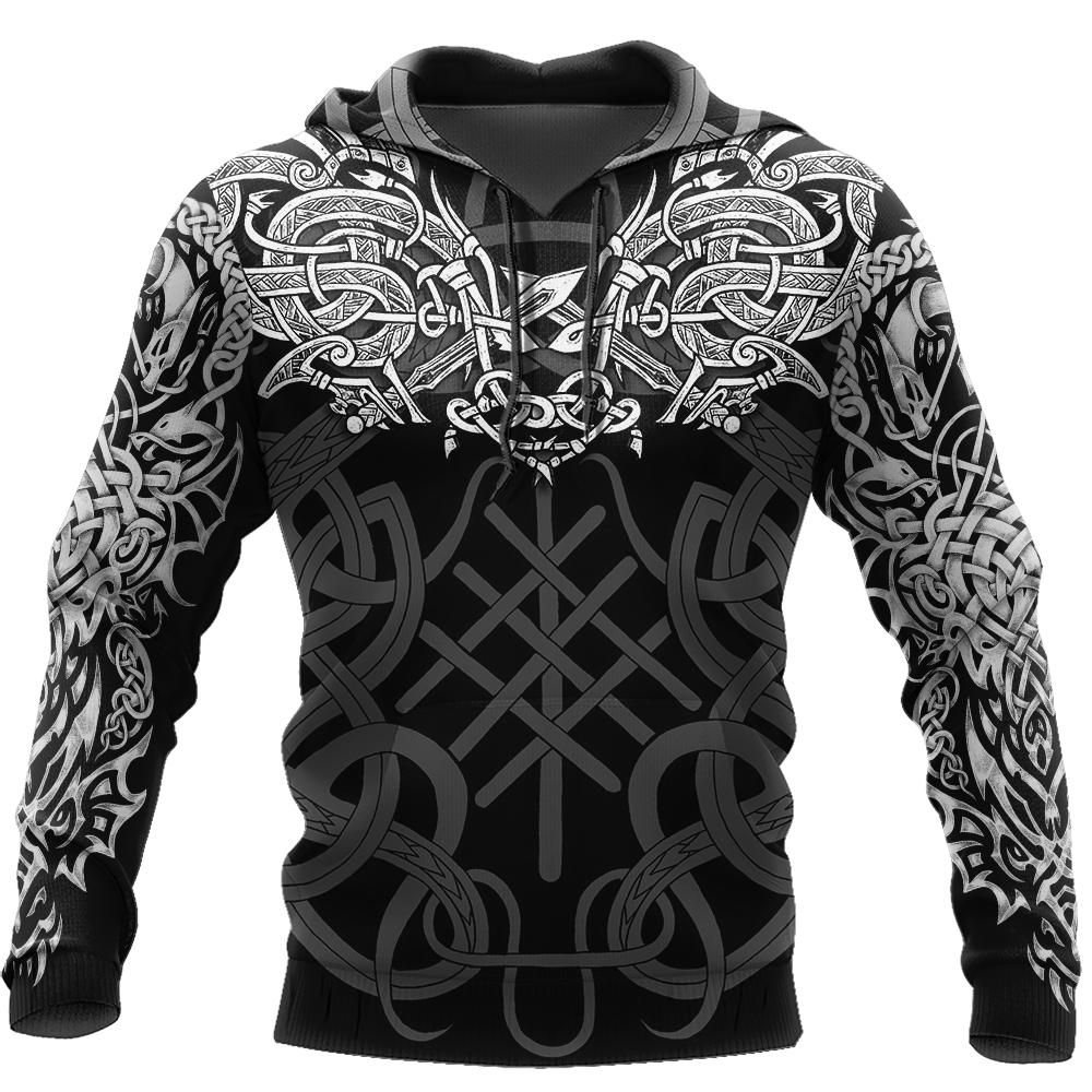 Celtic Dragon Tattoo Art 3D All Over Printed Shirts Hoodie AZ030101