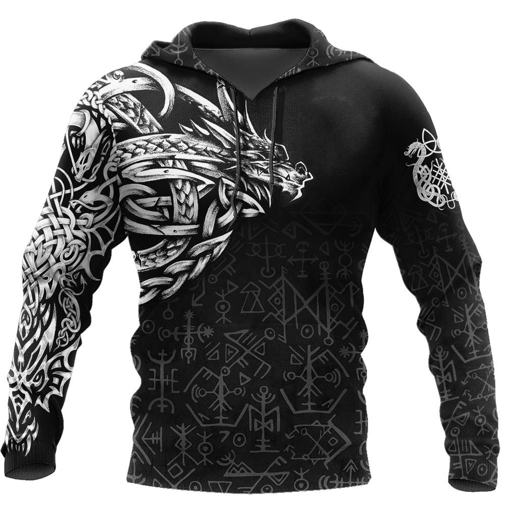 Celtic Dragon Tattoo Art 3D All Over Printed Shirts Hoodie AZ030105