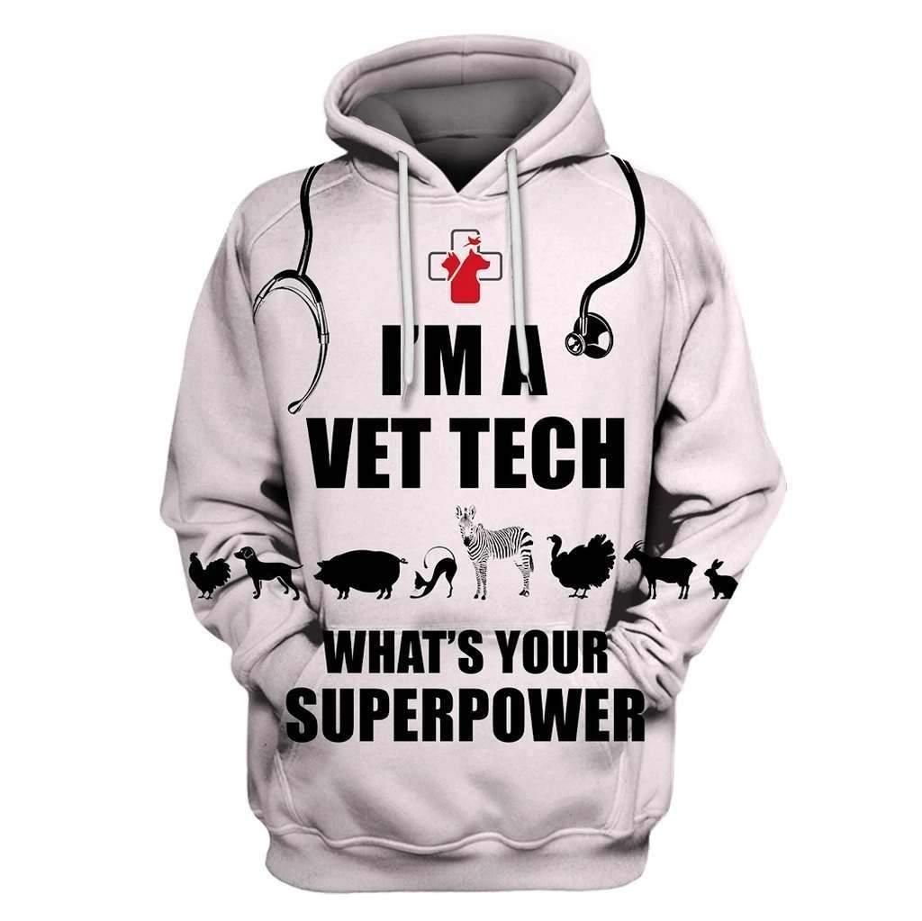 Vet Tech 3D All Over Printed Shirt Hoodie For Men And Women MP240305