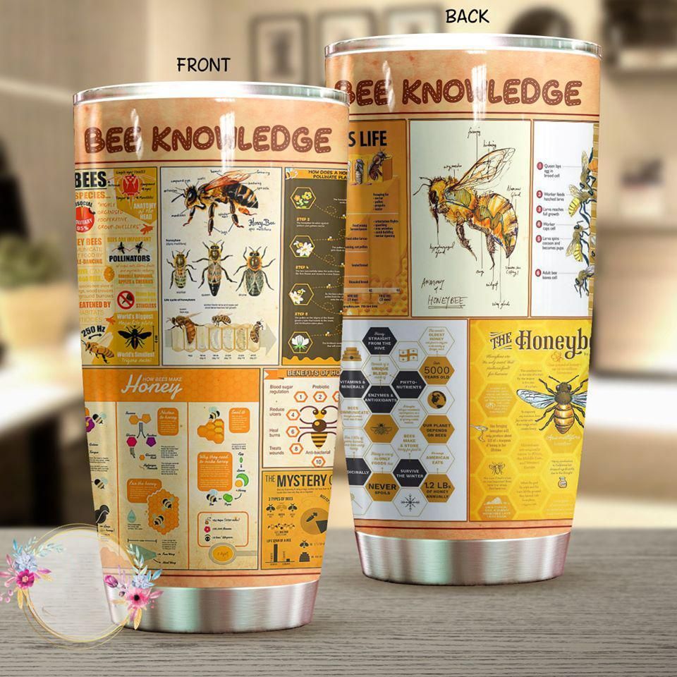 Bee Knowledge Stainless Steel Tumbler 20 Oz NMT0203101