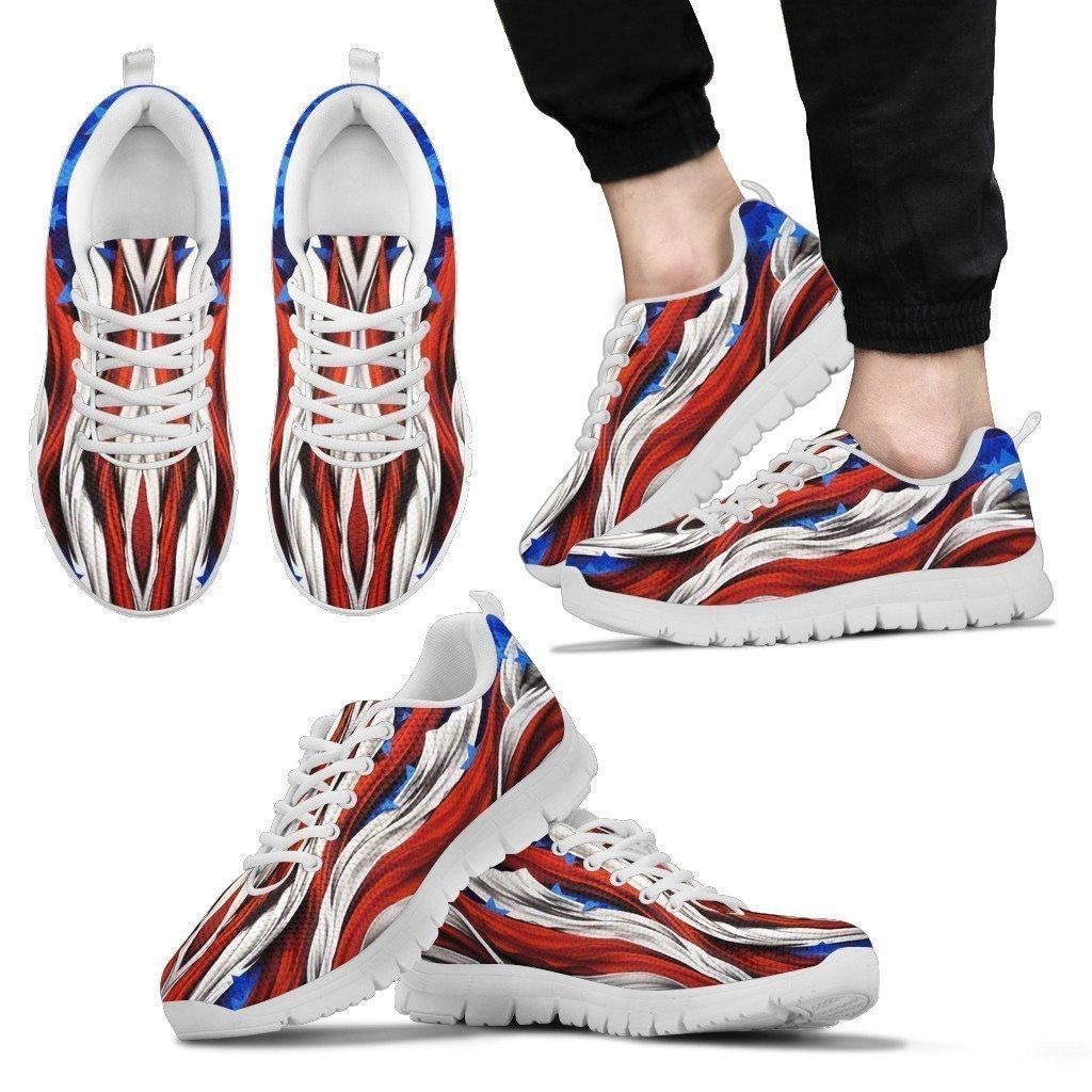 America Flag Men's Sneakers