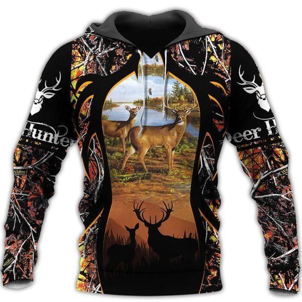 Deer Hunting 3D All Over Printed Shirts for Men and Women TT121101