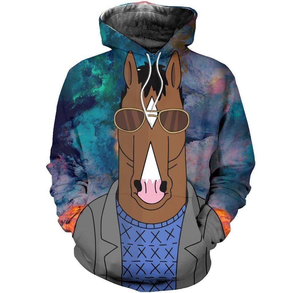 3D ALL OVER PRINTED A COOL HORSEMAN SHIRTS