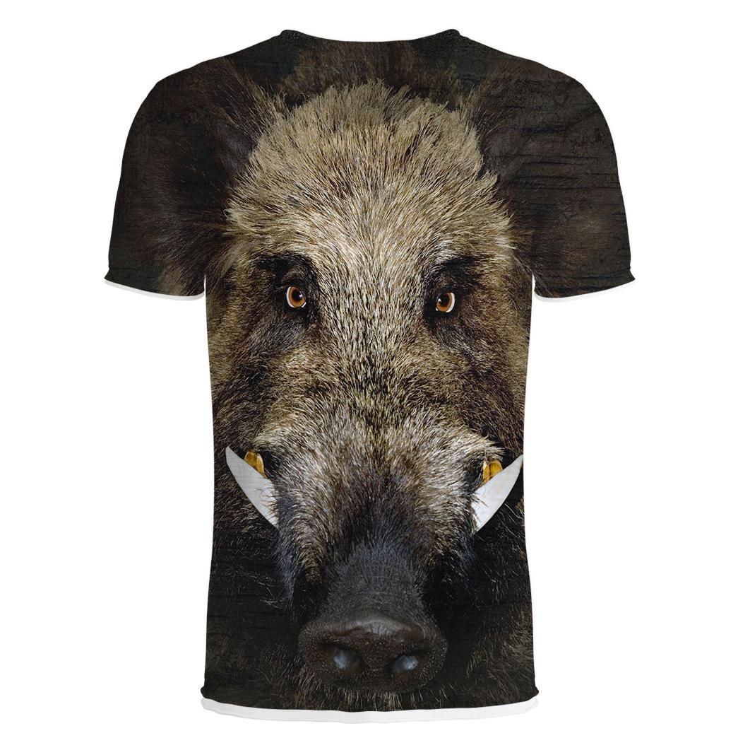 3D All Over Print Hunting Wild Boar Hoodie