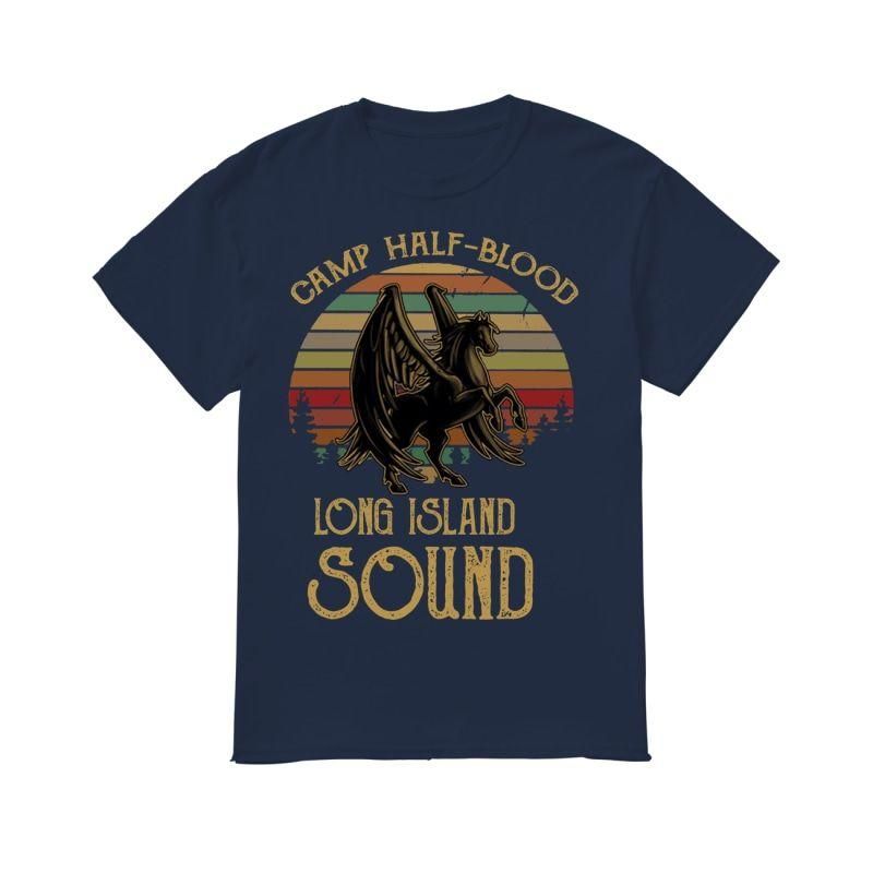 Horse Dragon camp half blood long island sound t-shirt Classic Men's T-Shirt