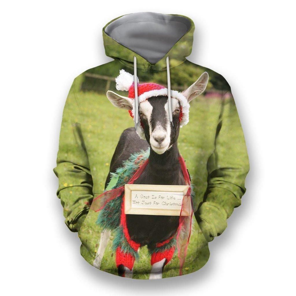 3D All Over Print Christmas Goat