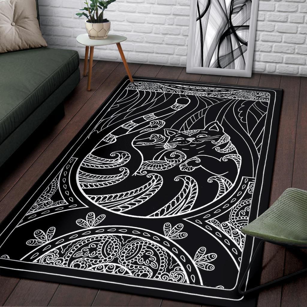 Cat Area Rug - Rg052Pa