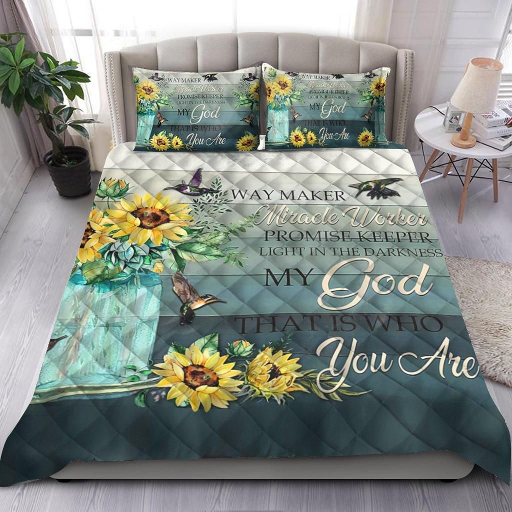 My God-Jesus Quilt Bedding Set QB05232005-TA