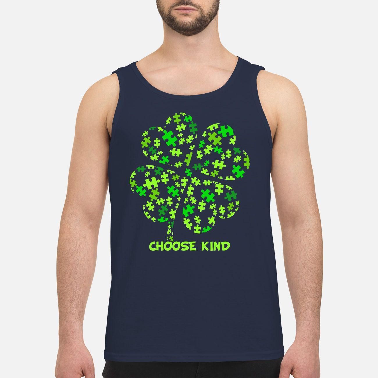 Dalatshirtstore St. Patrick's Day choose kind shirt Men's Tank Top