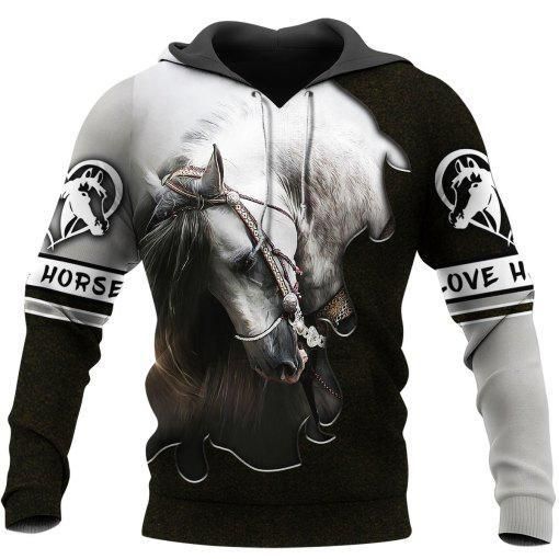 Beautiful Horse 3D All Over Printed Shirts For Men And Women MP130407