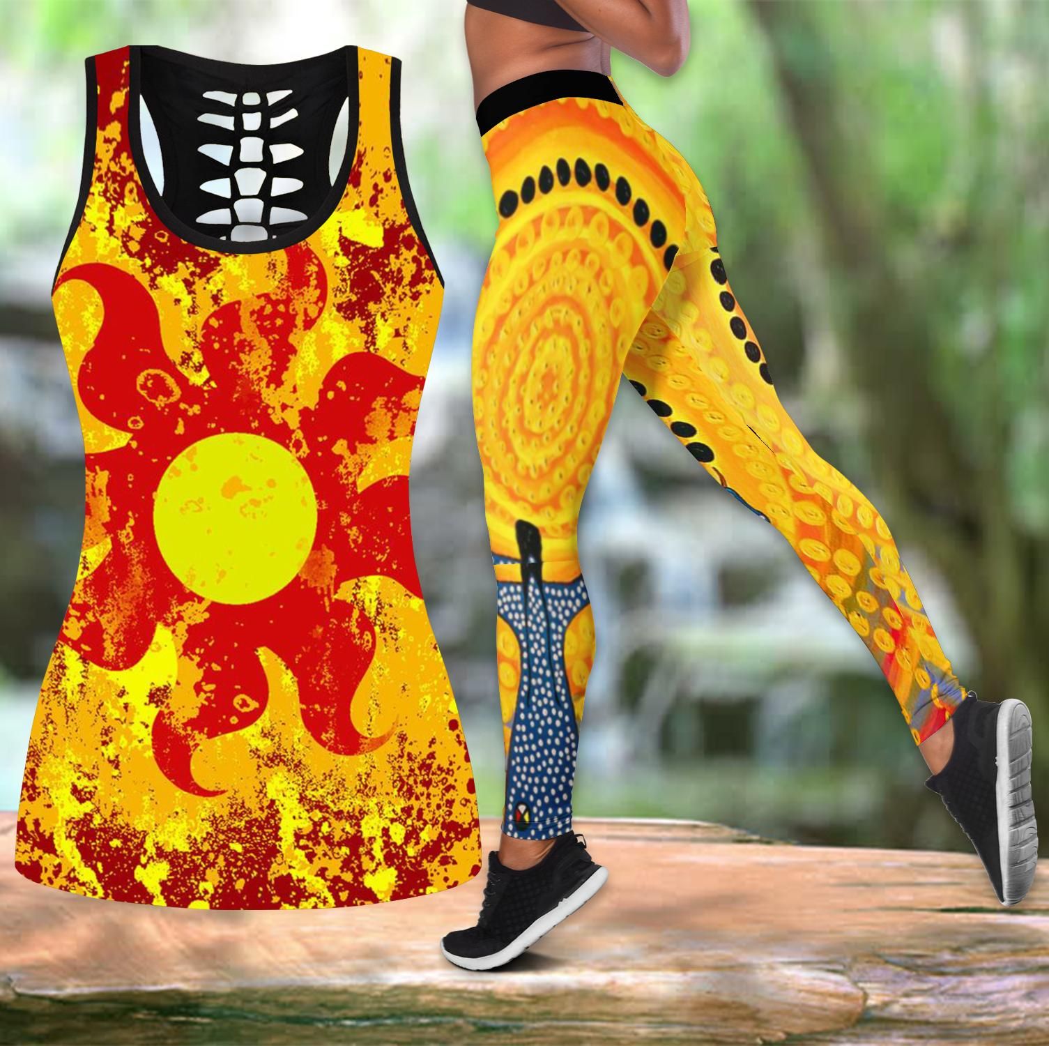 Tapestry Sun Combo Tank + Legging Limited by SUN AM130405