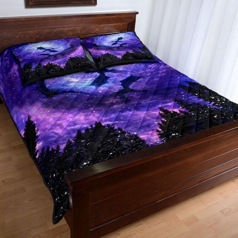 Galaxy Dragon Art Quilt Bedding Set NM20042503