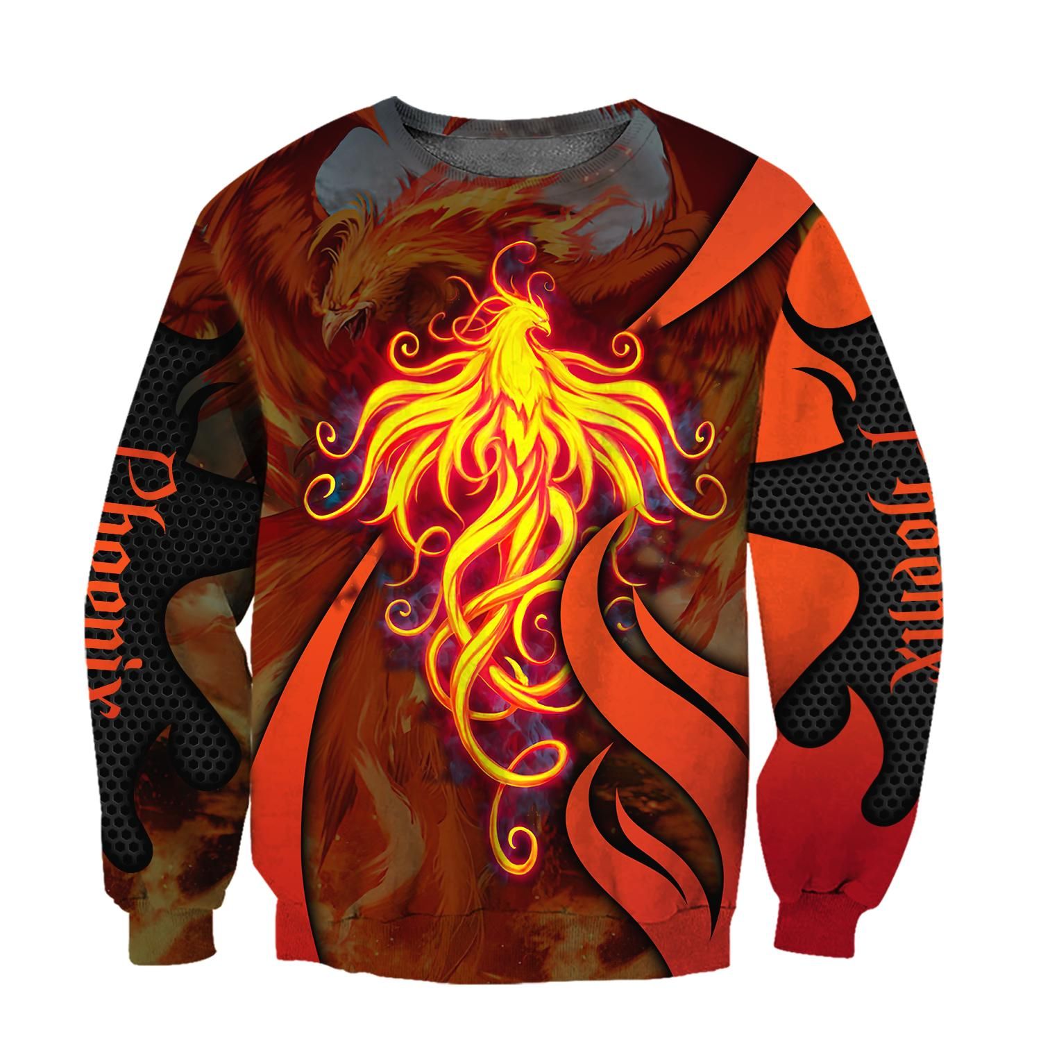 Phoenix Power 3D All Over Printed Sweatshirt by SUN AM180501-SU
