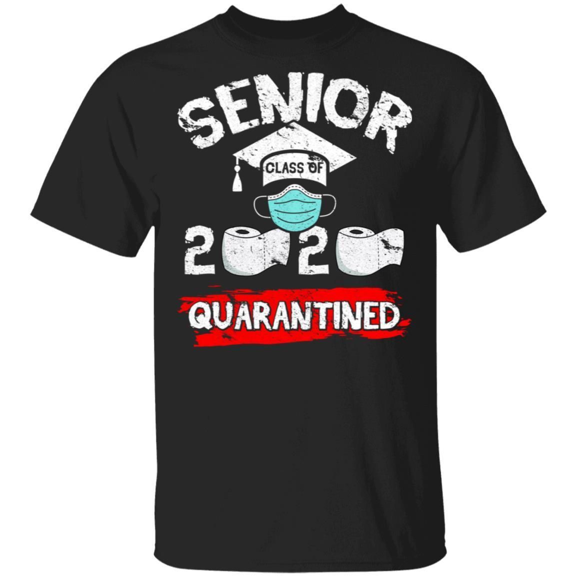 Senior Class Of 2020 Quarantine Toilet Paper Vintage Funny shirts