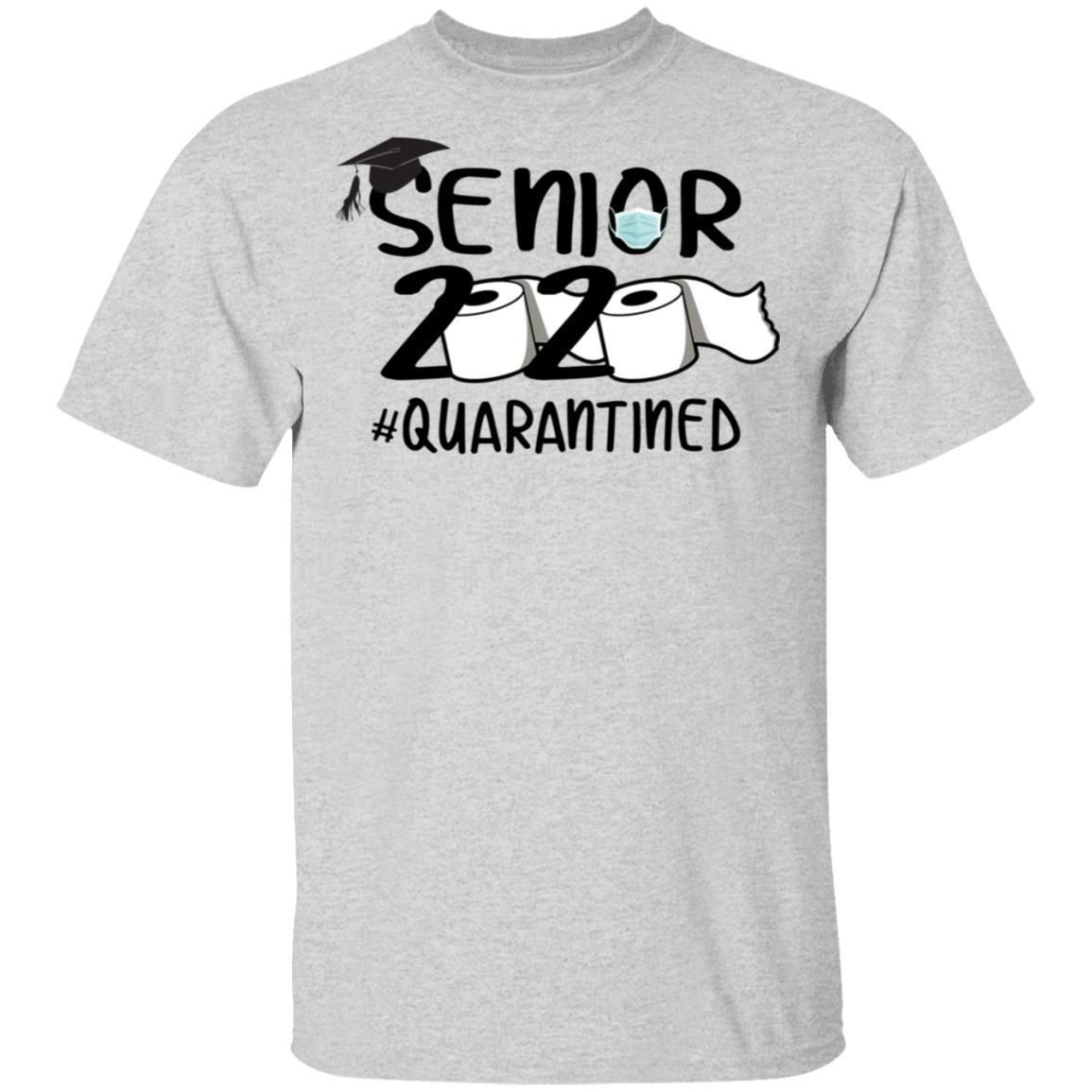 Senior 2020 Quarantined Toilet Paper Funny shirts