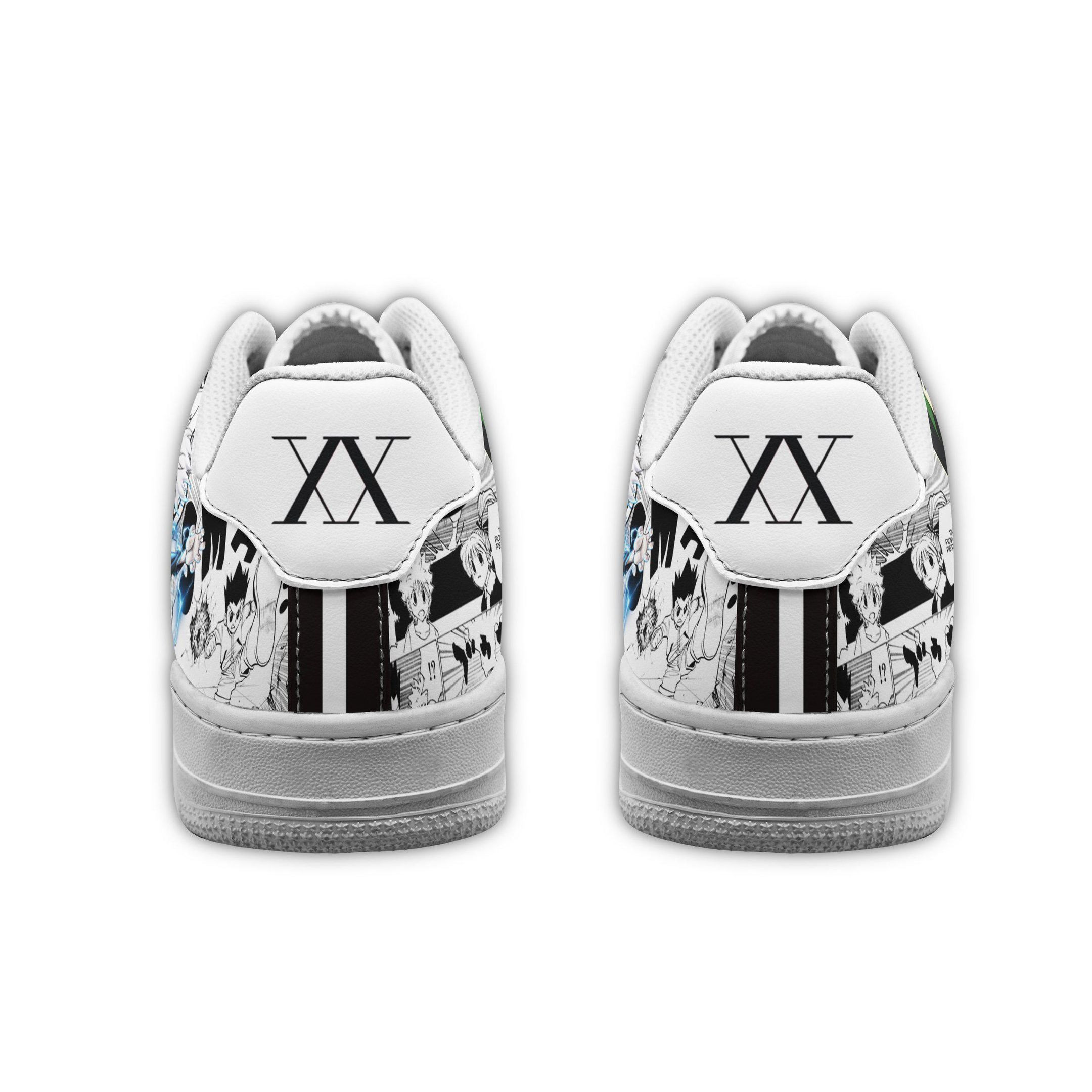 Hunter X Hunter Anime Air Force One Low Top Shoes