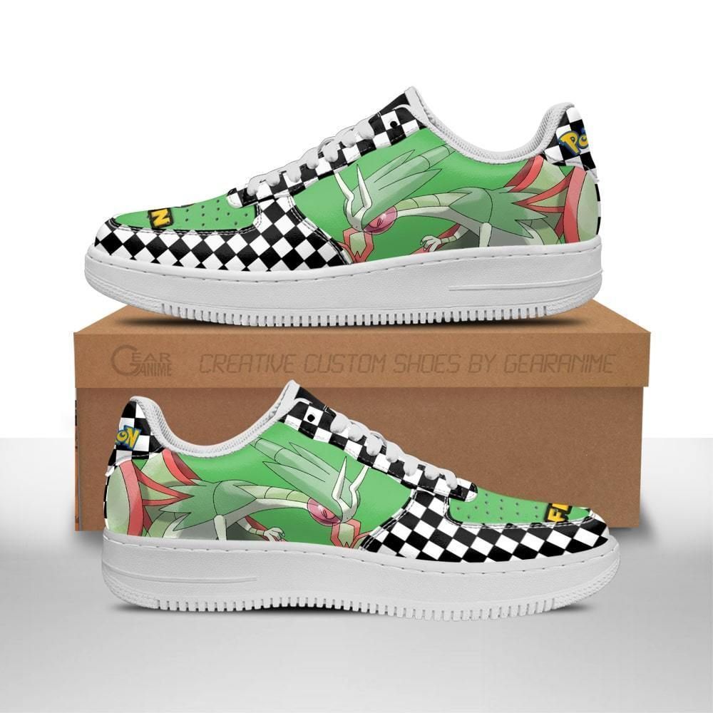 Flygon Pokemon Air Force One Low Top Shoes Sneakers