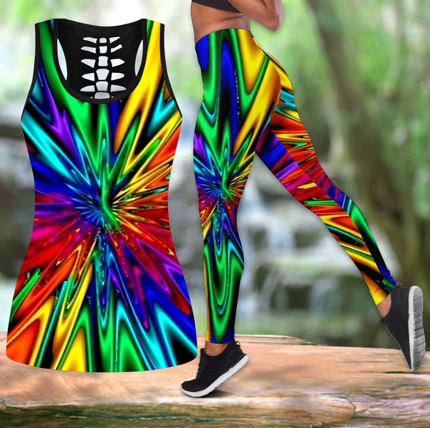 Hippie Trippy Color Lover Combo Outfit DQB07092002-TQH
