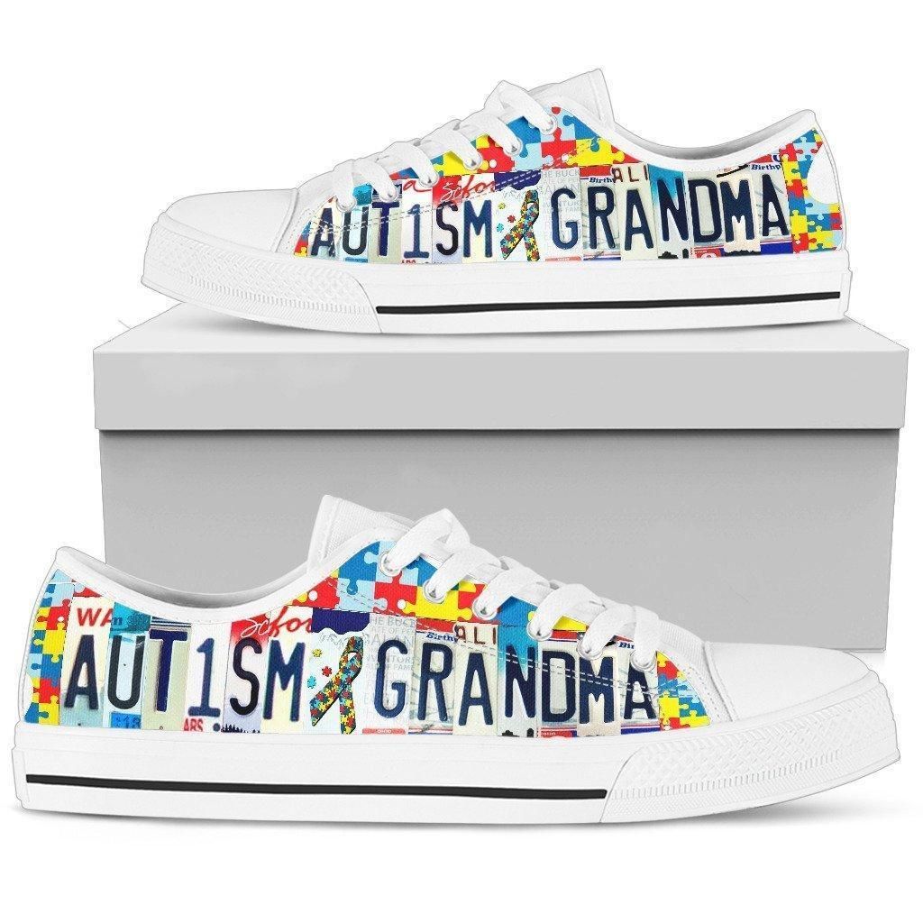 Autism grandma low top Shoes TA031313